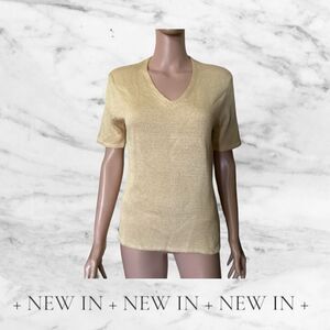 Vintage Burberrys Women’s V Neck Sweater M